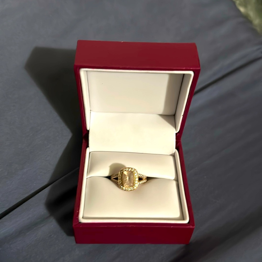 Morganite - 14k Rose Gold ring